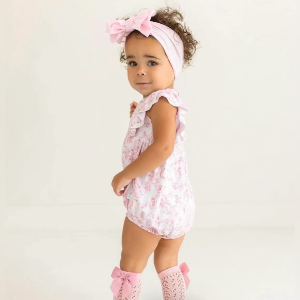 POSH PEANUT ANTOINETTE BUBBLE ROMPER